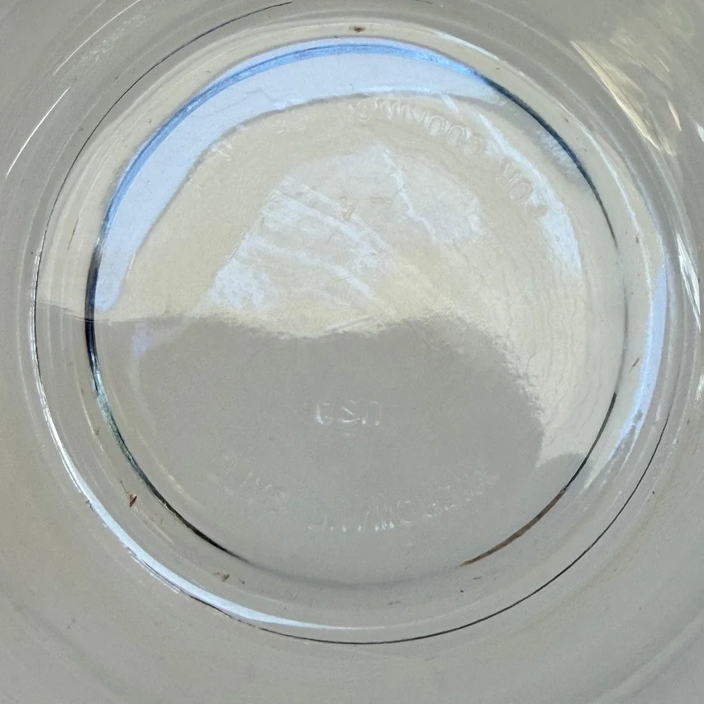 Vintage 2 Cup Measuring‎ Cup 16oz Clear Glass Kitchenware Red Markings USA